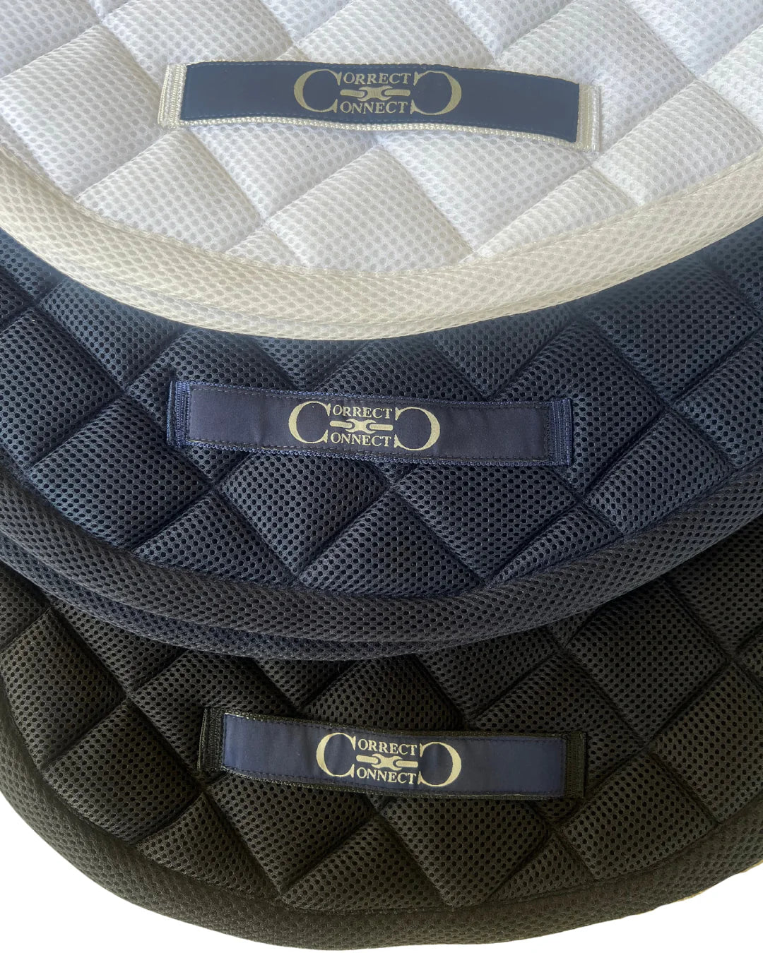 Correct Connect Contour Jump Mesh Saddle Cloth with Quick Dry Cotton Lining