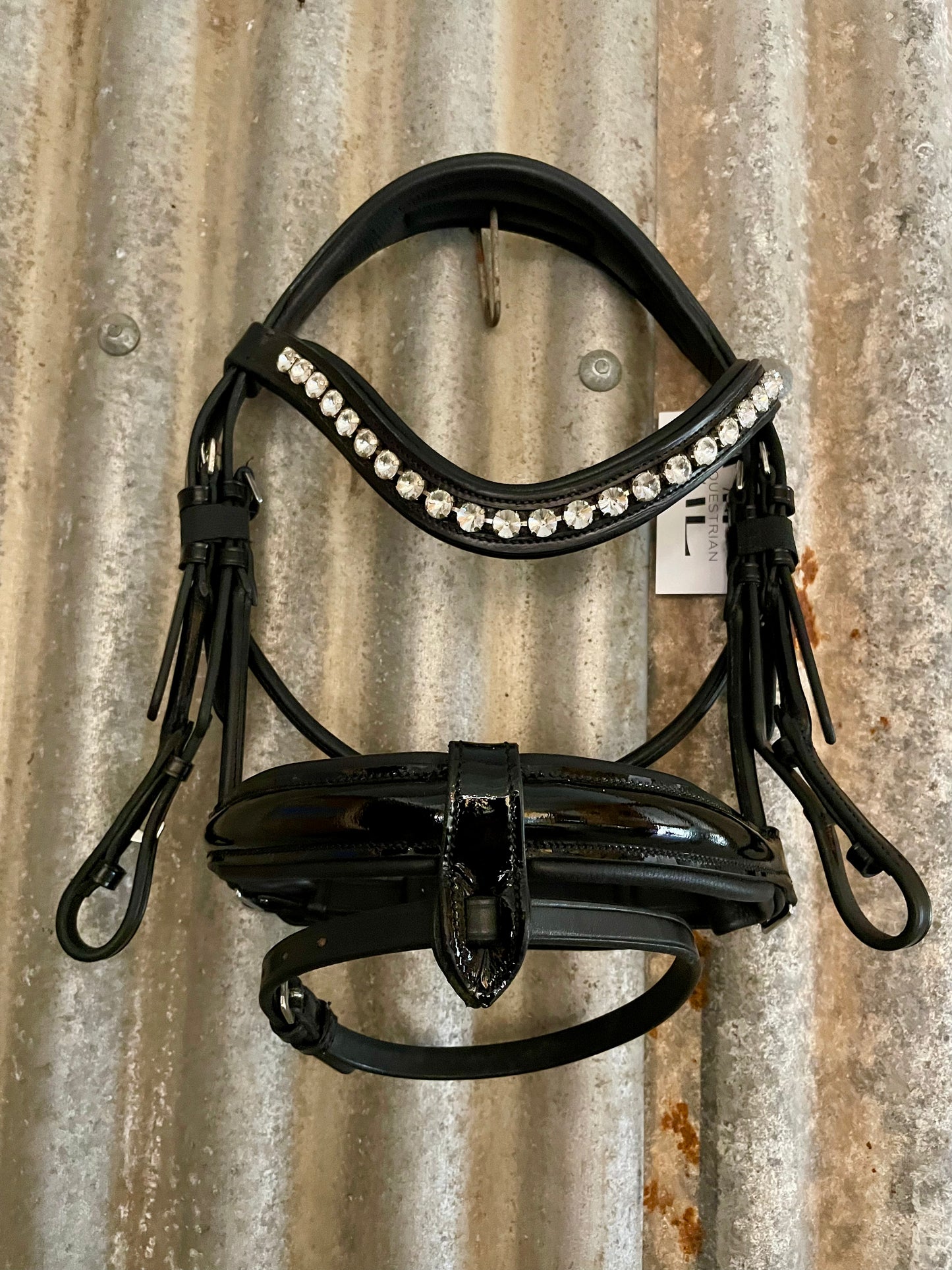 PONY PREMIUM ROLLED SNAFFLE BRIDLE