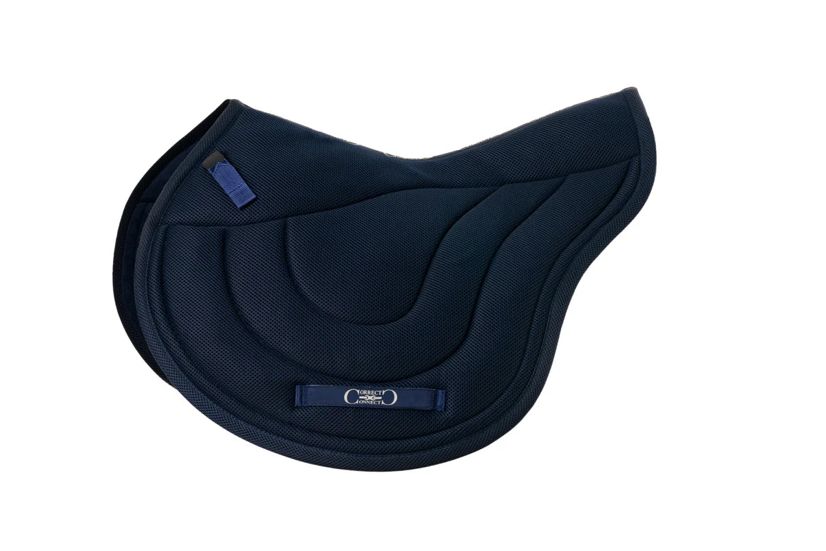 Correct Connect Contour Jump Mesh Saddle Cloth with Quick Dry Cotton Lining