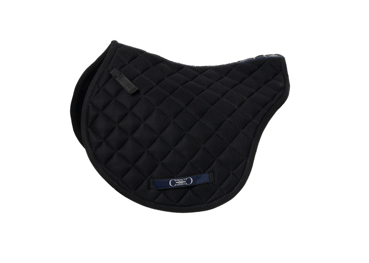 Correct Connect Contour Jump Mesh Saddle Cloth with Quick Dry Cotton Lining