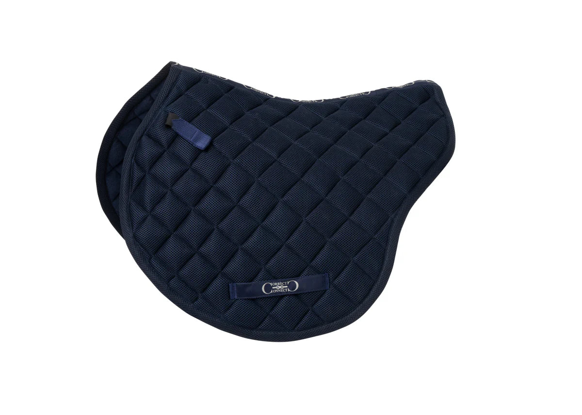 Correct Connect Contour Jump Mesh Saddle Cloth with Quick Dry Cotton Lining