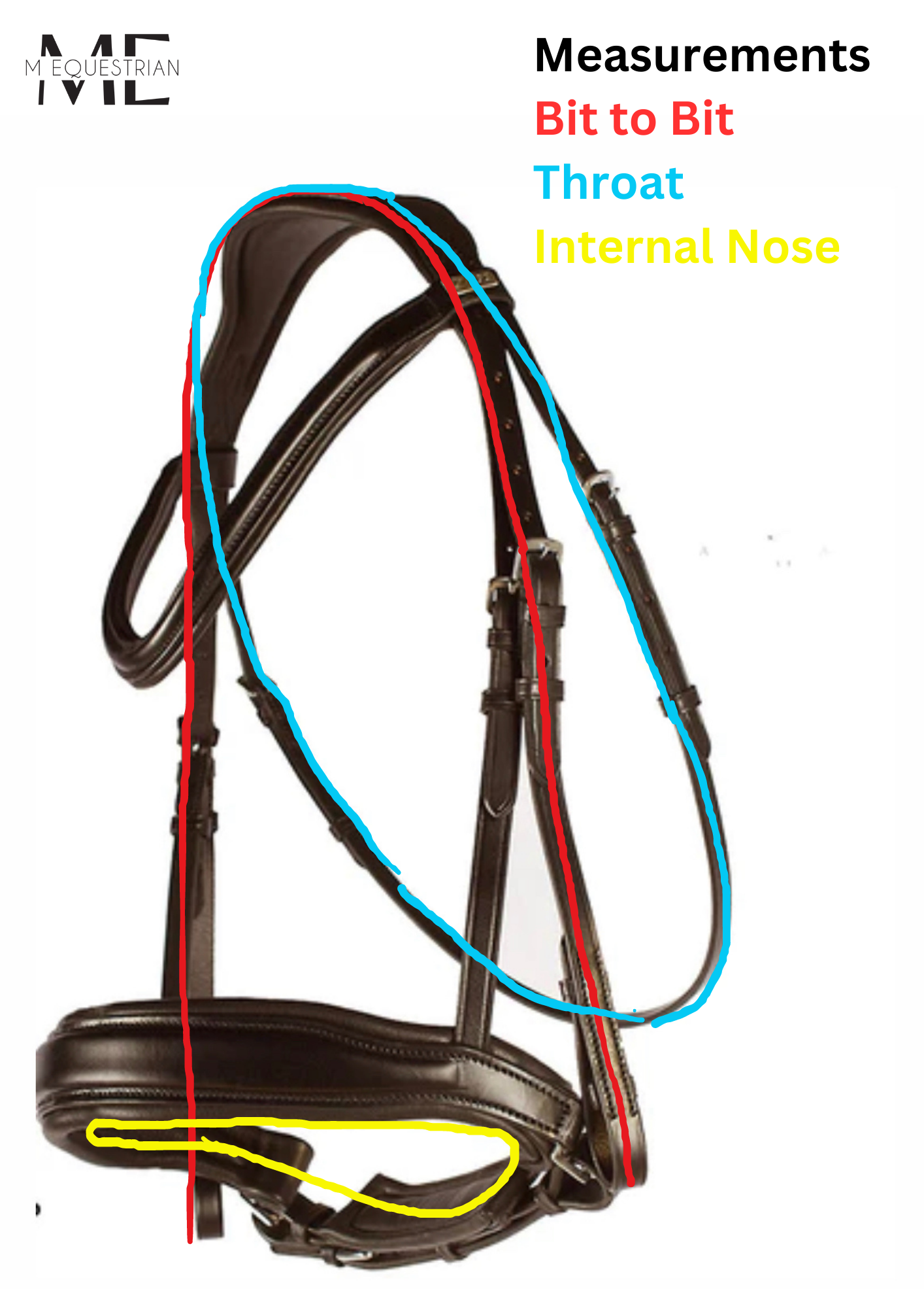 "BELLA ROSA" CLASSIC ENGLISH ROLLED DOUBLE BRIDLE - Discontinued Line
