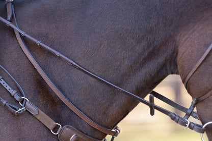 Correct Connect Super Grip Rubber Reins-Ultimate Grip-Hand Stops 2" (5cm) Apart