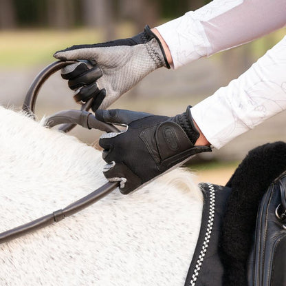 The Heather Comfort Connect Rein- Supportive Padded reins For Weak Hands and Better Connection