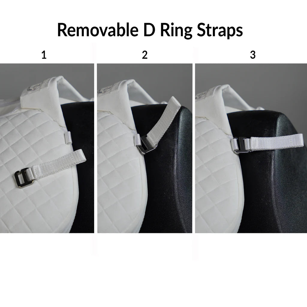 Total Saddle Fit Squish Pad saddle attachment feature